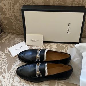 Brand new Gucci Jordaan loafers.